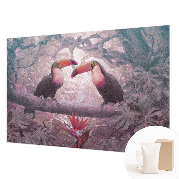 Tapeta fotograficzna fizelinowa Egzotyczna para