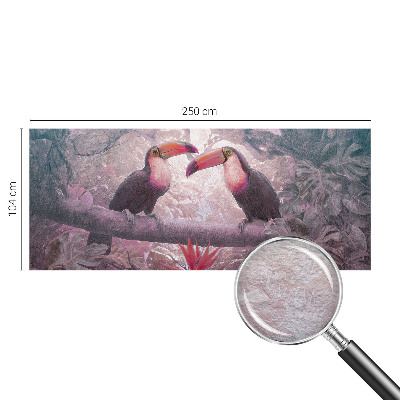 Tapeta fotograficzna fizelinowa Egzotyczna para