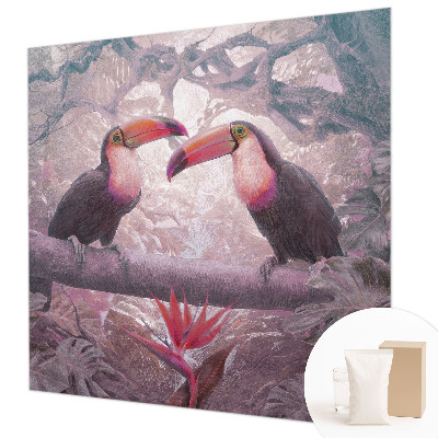 Tapeta fotograficzna fizelinowa Egzotyczna para