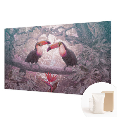 Tapeta fotograficzna fizelinowa Egzotyczna para