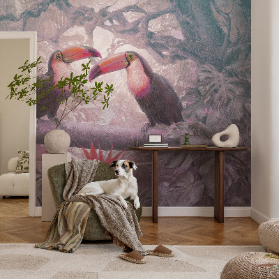 Tapeta fotograficzna fizelinowa Egzotyczna para