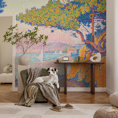 Fototapeta fizelinowa do sypialni Fototapeta fizelinowa do sypialni Kolorowy pejzaż