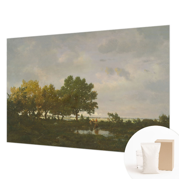 Dekoracyjna fototapeta na ścianę Leśny pejzaż