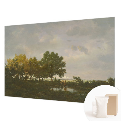 Dekoracyjna fototapeta na ścianę Leśny pejzaż