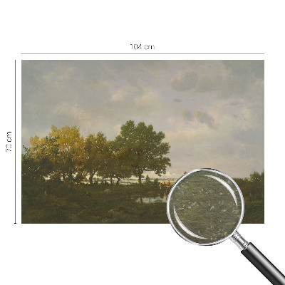 Dekoracyjna fototapeta na ścianę Leśny pejzaż