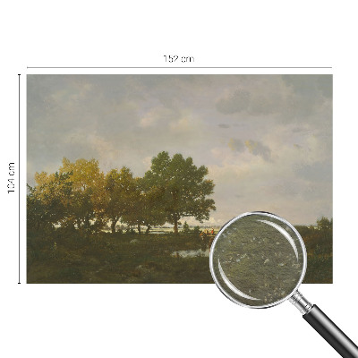 Dekoracyjna fototapeta na ścianę Leśny pejzaż