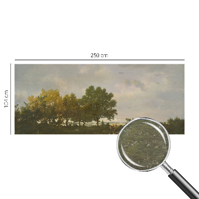 Dekoracyjna fototapeta na ścianę Leśny pejzaż