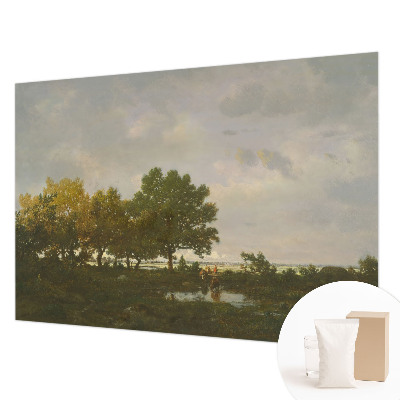 Dekoracyjna fototapeta na ścianę Leśny pejzaż