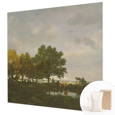 Dekoracyjna fototapeta na ścianę Leśny pejzaż