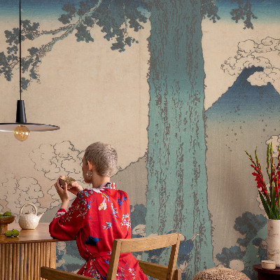 Fototapeta fizelinowa z nadrukiem Fototapeta fizelinowa z nadrukiem Górska panorama