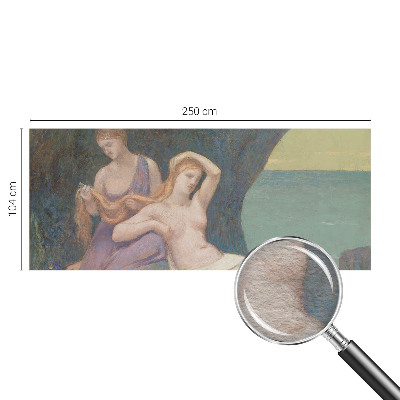 Dekoracyjna fototapeta na ścianę z motywem nadmorskiej sceny