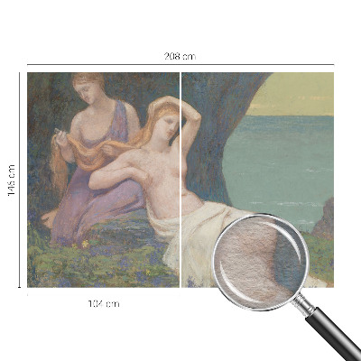 Dekoracyjna fototapeta na ścianę Dekoracyjna fototapeta na ścianę Nadmorska scena