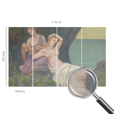 Dekoracyjna fototapeta na ścianę Dekoracyjna fototapeta na ścianę Nadmorska scena