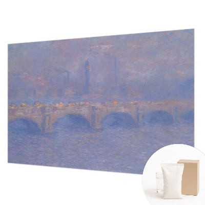 Fototapeta fizelinowa do sypialni Niebieski most