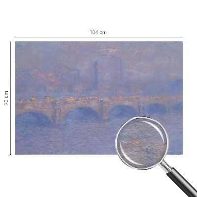 Fototapeta fizelinowa do sypialni Fototapeta fizelinowa do sypialni Niebieski most