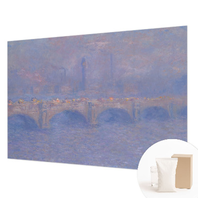 Fototapeta fizelinowa do sypialni Fototapeta fizelinowa do sypialni Niebieski most