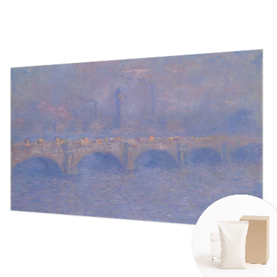 Fototapeta fizelinowa do sypialni Fototapeta fizelinowa do sypialni Niebieski most