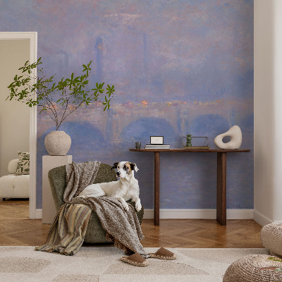 Fototapeta fizelinowa do sypialni Fototapeta fizelinowa do sypialni Niebieski most