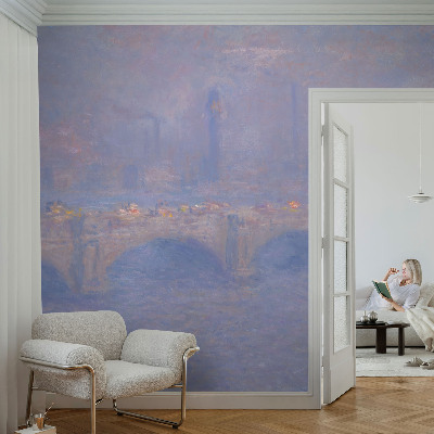 Fototapeta fizelinowa do sypialni Fototapeta fizelinowa do sypialni Niebieski most