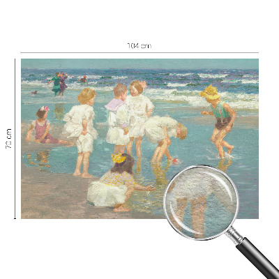 Tapeta fotograficzna fizelinowa z motywem plażowego dzieciństwa