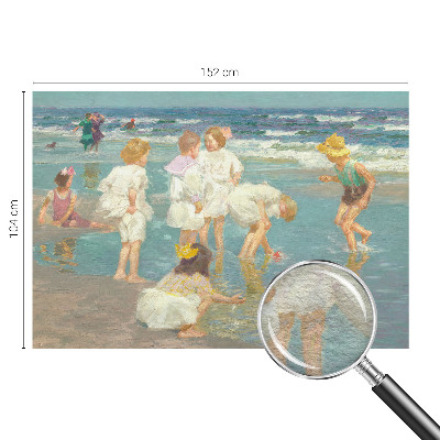 Tapeta fotograficzna fizelinowa z motywem plażowego dzieciństwa