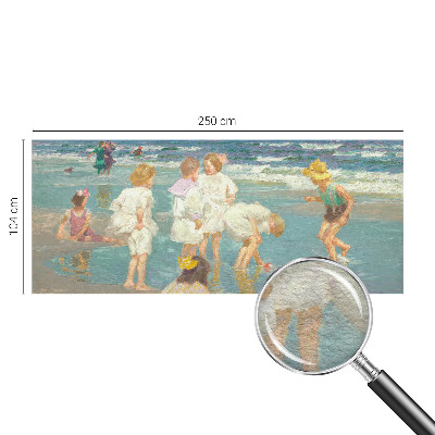 Tapeta fotograficzna fizelinowa z motywem plażowego dzieciństwa