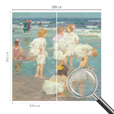 Tapeta fotograficzna fizelinowa z motywem plażowego dzieciństwa