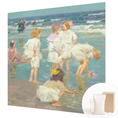 Tapeta fotograficzna fizelinowa z motywem plażowego dzieciństwa