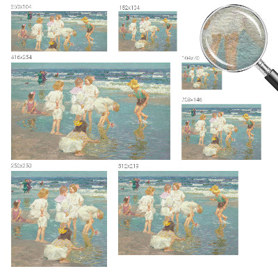 Tapeta fotograficzna fizelinowa Tapeta fotograficzna fizelinowa Plażowe dzieciństwo