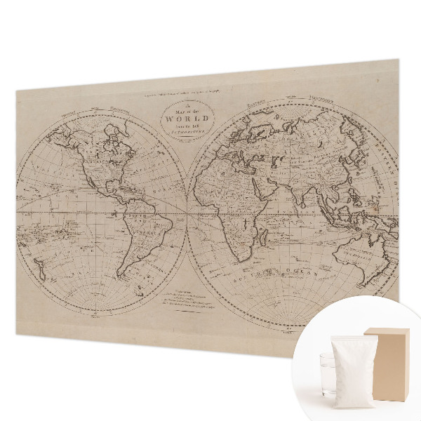 Dekoracyjna fototapeta na ścianę Dekoracyjna fototapeta na ścianę Stara mapa