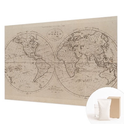Dekoracyjna fototapeta na ścianę Dekoracyjna fototapeta na ścianę Stara mapa