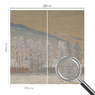 Tapeta fotograficzna Zimowa sceneria