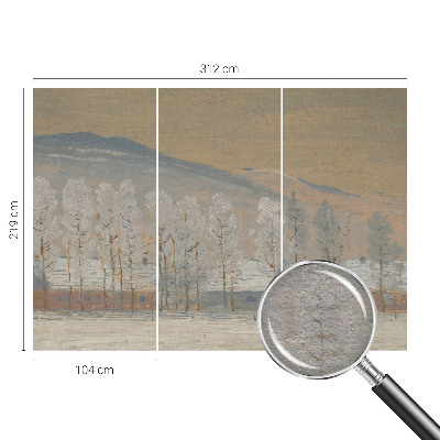 Tapeta fotograficzna Zimowa sceneria