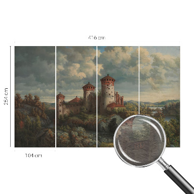 Fototapeta fizelinowa do sypialni romantyczny krajobraz