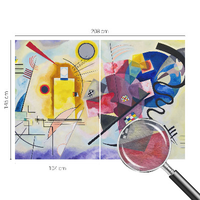 Fototapeta fizelinowa z nadrukiem Fototapeta fizelinowa z nadrukiem Kolorowa abstrakcja