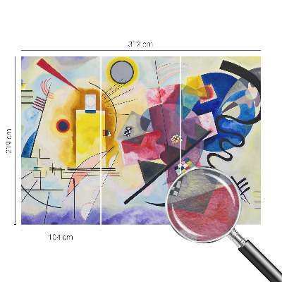 Fototapeta fizelinowa z nadrukiem Fototapeta fizelinowa z nadrukiem Kolorowa abstrakcja