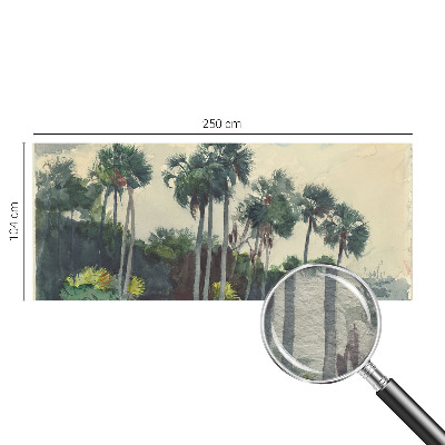 Fototapeta na ścianę z motywem egzotycznych palm