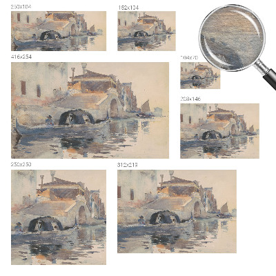 Fototapeta fizelinowa do sypialni Fototapeta fizelinowa do sypialni Wenecka harmonia