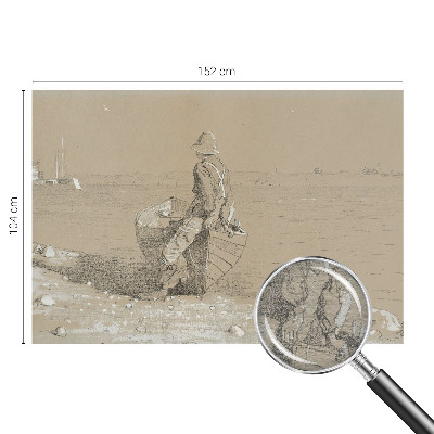 Tapeta fotograficzna z nostalgiczną sceną