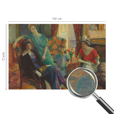 Nowoczesna fototapeta do salonu o klasycznej elegancji