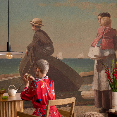 Fototapeta na ścianę z motywem nadmorskiej sceny