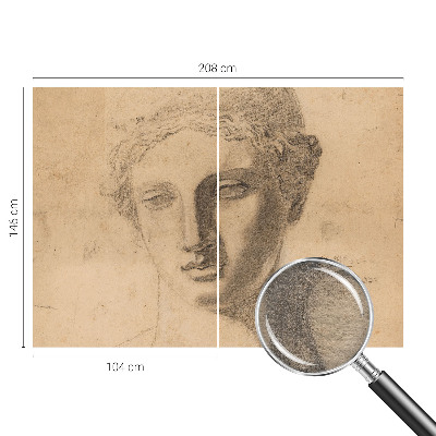 Fototapeta fizelinowa do sypialni Fototapeta fizelinowa do sypialni Kobiecy portret