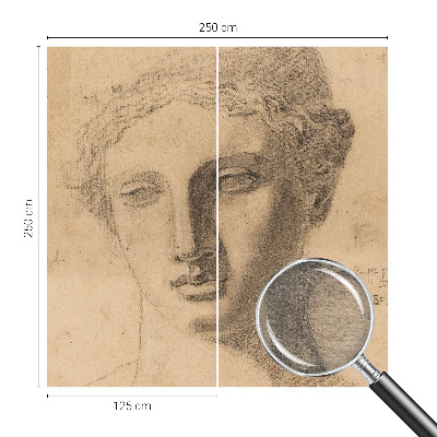 Fototapeta fizelinowa do sypialni Fototapeta fizelinowa do sypialni Kobiecy portret