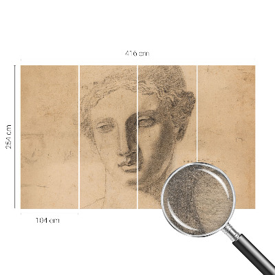 Fototapeta fizelinowa do sypialni Fototapeta fizelinowa do sypialni Kobiecy portret