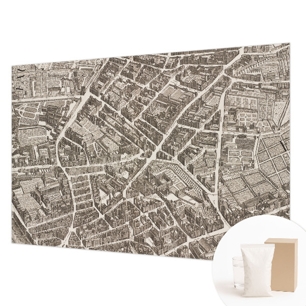Fototapeta fizelinowa z nadrukiem Fototapeta fizelinowa z nadrukiem Miejski labirynt