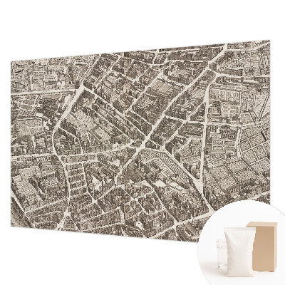 Fototapeta fizelinowa z nadrukiem Miejski labirynt