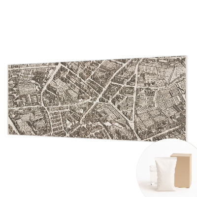 Fototapeta fizelinowa z nadrukiem Fototapeta fizelinowa z nadrukiem Miejski labirynt