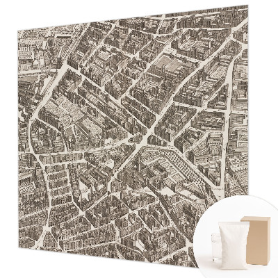 Fototapeta fizelinowa z nadrukiem Fototapeta fizelinowa z nadrukiem Miejski labirynt