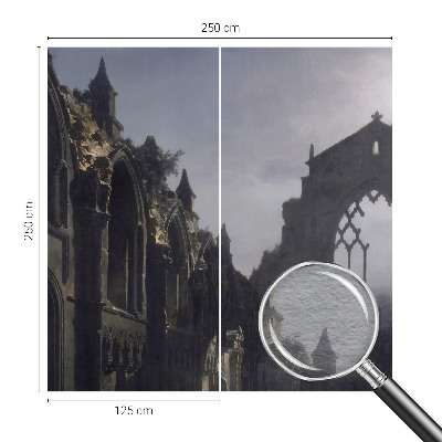 Tapeta fotograficzna z motywem gotyckich ruin