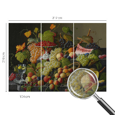 Dekoracyjna fototapeta na ścianę Dekoracyjna fototapeta na ścianę Owocowa kompozycja